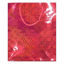 Пакет подарочный 180х215х75мм  Красный глянец Феникс-Презент 76565