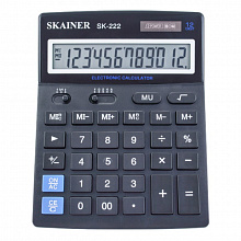 Калькулятор настольный 12 разрядов SKAINER SK-222