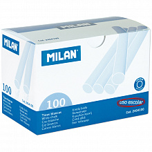 Мел белый 100шт MILAN круглые (цена за 1 шт.) 2404100