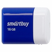 Флеш-диск  16ГБ Smartbuy LARA Blue, SB16GBLARA-B