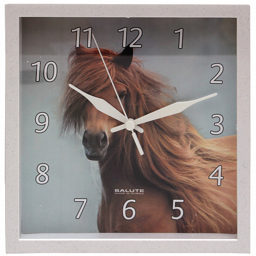 Часы настенные Лошадь Проф-Пресс, ПЕ-А8-217