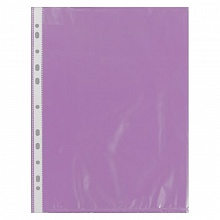 Папка-карман с перфорацией А4  35мкм матовый фиолетовый Expert Complete Premier 20шт (цена за упак), ЕС220670232