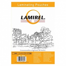 Пленка пакетная для ламинирования А4 125мкм Lamirel LA-78660