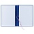 Обложка для Дипломных работ бумвинил С надписью синяя Канцбург 10ДР01с