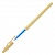 Ручка шариковая 0,5мм синий стержень ванильный корпус STABILO Liner Pastel 808 F, 808FP1041-5