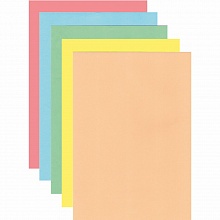 Бумага для офисной техники цветная А4  80г/м2 100л  5 цветов радуга медиум Крис Creative, БОpr-100р