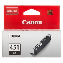 Картридж струйный Canon CLI-451BK 6523B001 черный 337стр для Canon Pixma iP7240/MG6340/MG54