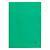 Папка-угол А4 пластик 180мкм зеленый Hatber, AG4_00104