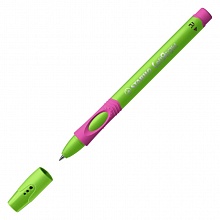 Ручка шариковая для левшей 0,8мм синий стержень зеленый/малиновый корпус STABILO LeftRight 6318/7-10-41