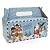 Коробка подарочная прямоугольная  20x10x9см сундук Новогодняя почта №2 Д30203П.019
