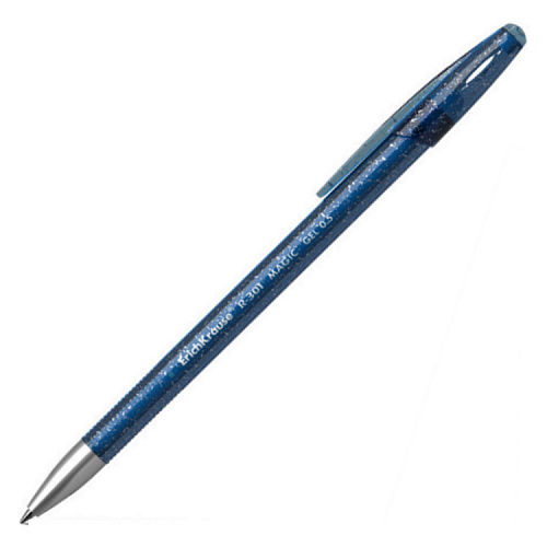 Ручка со стираемыми чернилами гелевая 0,5мм синий стержень R-301 Magic Gel Erich Krause,45211
