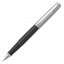 Ручка перьевая 1мм синие чернила PARKER Jotter Core Satin Black CT M 2030947