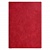 Ежедневник недатированный А5 160л красный кожзам Флоттер Escalada Феникс, 60768