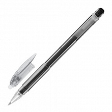 Ручка со стираемыми чернилами гелевая 0,5мм черный стержень CROWN Erasable Jell, EG028
