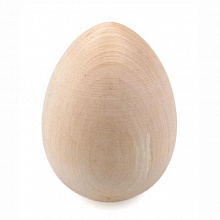 Заготовка деревянная Яйцо 9см липа ДЗл-Я90