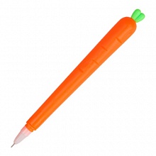 Ручка гелевая фигурная 0,5мм синий стержень Вкусная морковка Проф-Пресс TM Profit, РГ-7618