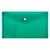 Папка-конверт с кнопкой 232х132мм зеленая Expert Complete Premier travel, ЕС211130003