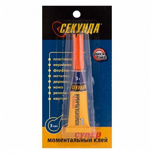 Клей универсальный 3г Секунда 403-103 Клей универсальный 3г Секунда 403-103