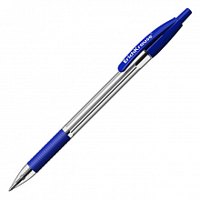 Ручка шариковая автоматическая 1мм синий стержень масляная основа R-301 Classic Matic&Grip Erich Krause,46758