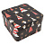 Коробка подарочная квадратная  13х13х7,5см Новый год OMG, 7303374/2109