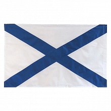 Флаг Андреевский  90х135см (флажная сетка)
