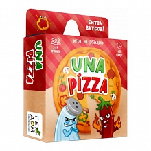 Игра карточная Una pizza 60 карточек ГЕОДОМ, 4660136220367