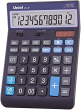 Калькулятор настольный 12 разрядов UNIEL UD-81
