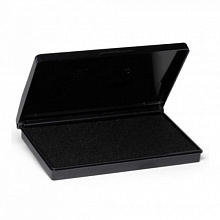 Подушка штемпельная 11х7см черная, гелевая основа PROFF 1107-Black