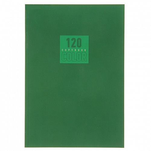 Тетрадь 120л клетка Стиль и цвет Зеленый Канц-Эксмо, Т51205168