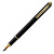 Ручка перьевая LUXOR Marvel синий 0,8мм черный/золото корпус 8232
