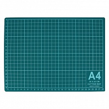 Подкладка для резки А4 2,8мм серо-зеленая Gamma, DK-004