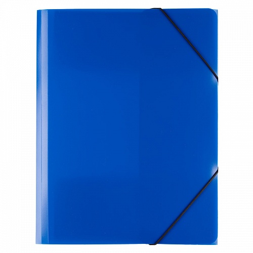 Папка с резинкой пластик А5 синяя эффект песка Expert Complete Classic Lite, EC23444512