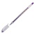 Ручка гелевая 0,7мм фиолетовый стержень CROWN, HJR-500H