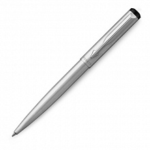 Ручка шариковая автоматическая PARKER Vector Steel K03 Stainless Steel М синий 1мм 0723510,2025445