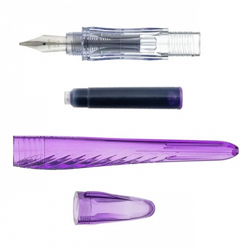 Ручка перьевая 1мм синие чернила фиолетовый корпус PILOT Plumix Neon M, FCD-PXN (V)