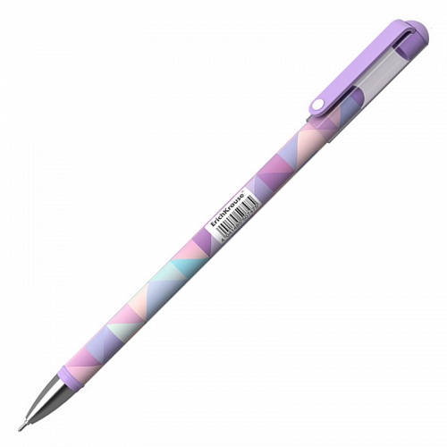 Ручка гелевая 0,5мм синий стержень ColorTouch Magic Rhombs Erich Krause, 50747