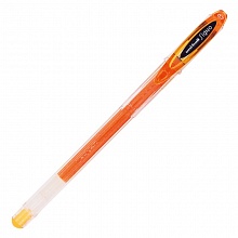 Ручка гелевая 0,7мм оранжевый стержень UNI Signo, UM-120