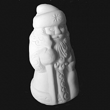 Фигура гипсовая Дед Мороз 12см Мастерская Экорше 70-706
