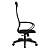 Кресло офисное МЕТТА Metta черное покрытие ткань-сетка, сиденье мягкое, пластик SU-B-8