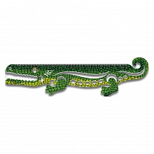 Линейка пластиковая 20см фигурная Крокодил Луч 32С2107-08