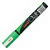 Маркер меловой  2,5мм зеленый овальный флуоресцентный Uni Chalk PWE-5M