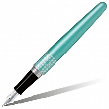 Ручка перьевая 1мм синие чернила светло-голубой корпус PILOT MR Retro Pop M, FD-MR3-M (DT)