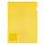 Папка-угол А4 пластик 0,18мм желтый Expert Complete NEON, 22025623