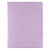 Папка с резинкой пластик А4 лиловая диагональ Expert Complete Trend Pastel, EC234417