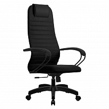 Кресло офисное МЕТТА Metta черное ткань-сетка пластик SU-B-10