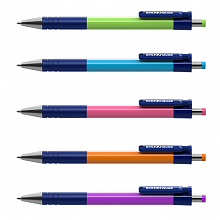 Ручка шариковая автоматическая Erich Krause MC-5 масляная основа синий 0,7мм 31067