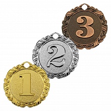 Комплект медалей 1,2,3 место 50мм Сандал Флориан 3605-050-000