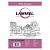 Обложка для переплета пластик А4 150мкм дымчатая/прозрачная Lamirel Transparent LA-78783