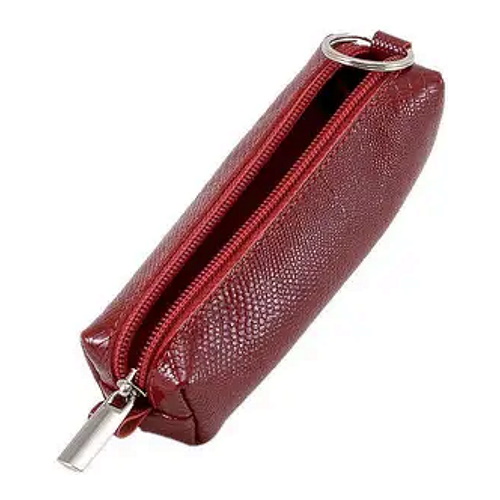 Футляр для ключей из натуральной кожи красный Вектор Atex, ФТ-909-3230