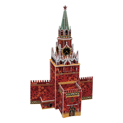 Пазл 3D REZARK Спасская башня, 26х15,5х37,5см, RAZ-N-006